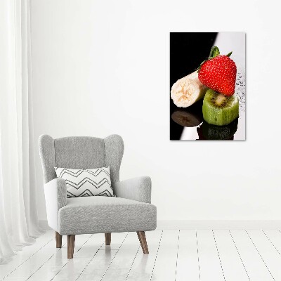 Obraz zdjęcie na ścianę szkło akrylowe pionowy Owoce