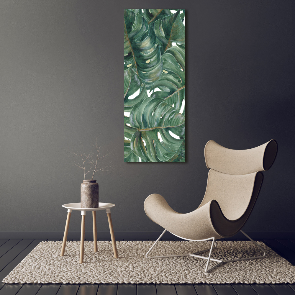 Obraz zdjęcie na ścianę akryl pionowy Monstera