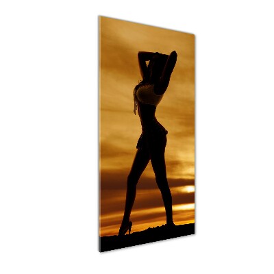Foto obraz szkło akryl pionowy Krótka spódniczka