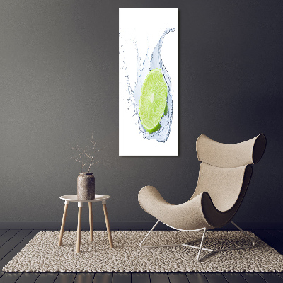Obraz zdjęcie szkło akryl pionowy Limonka