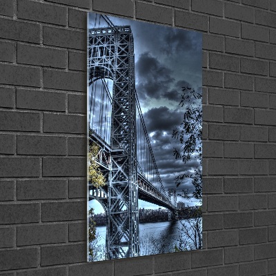 Foto obraz akryl pionowy Most Nowy Jork