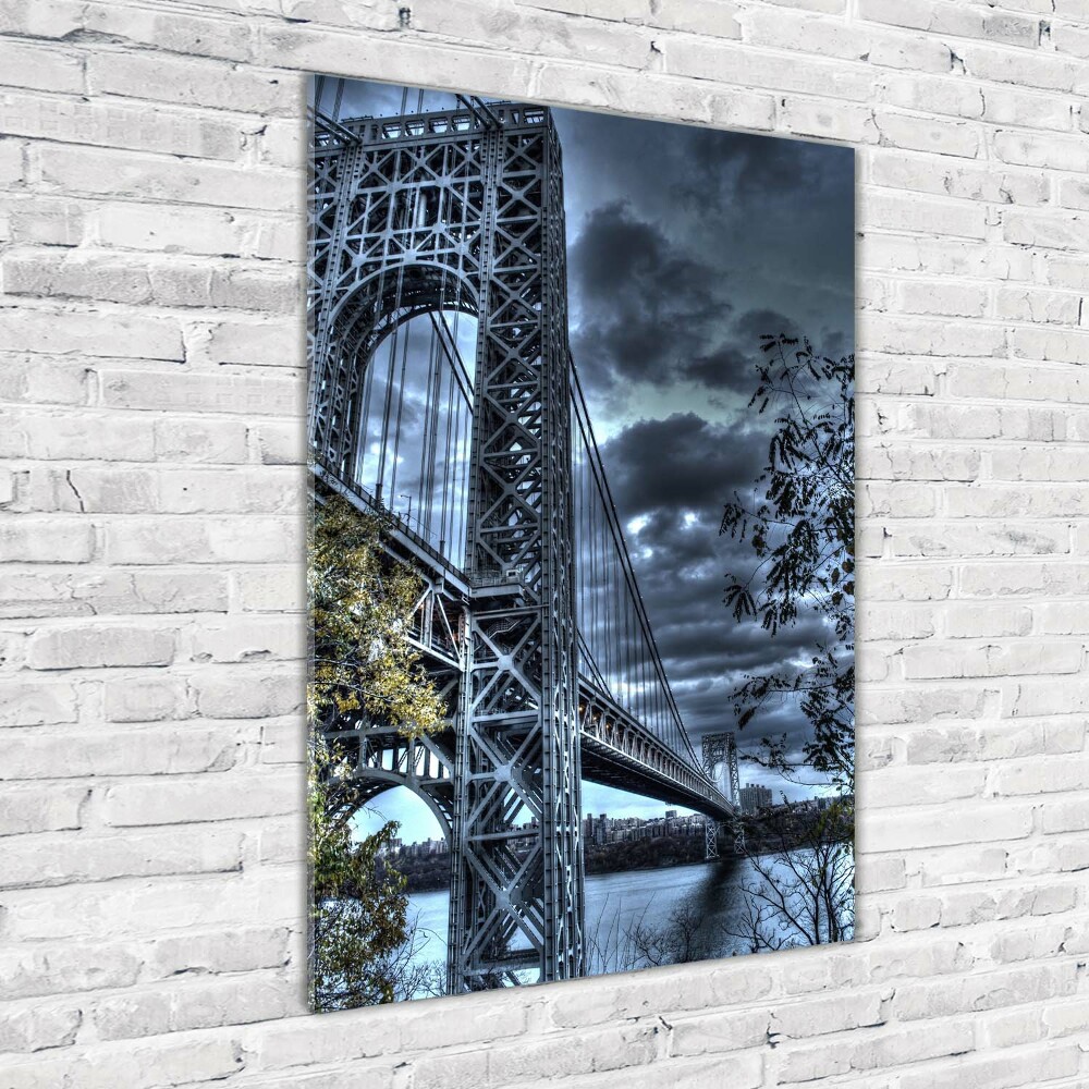 Foto obraz akryl pionowy Most Nowy Jork