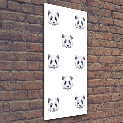 Obraz zdjęcie akryl pionowy Pandy