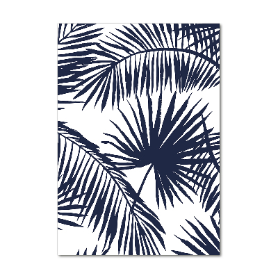 Obraz zdjęcie szkło akryl pionowy Liście palmy