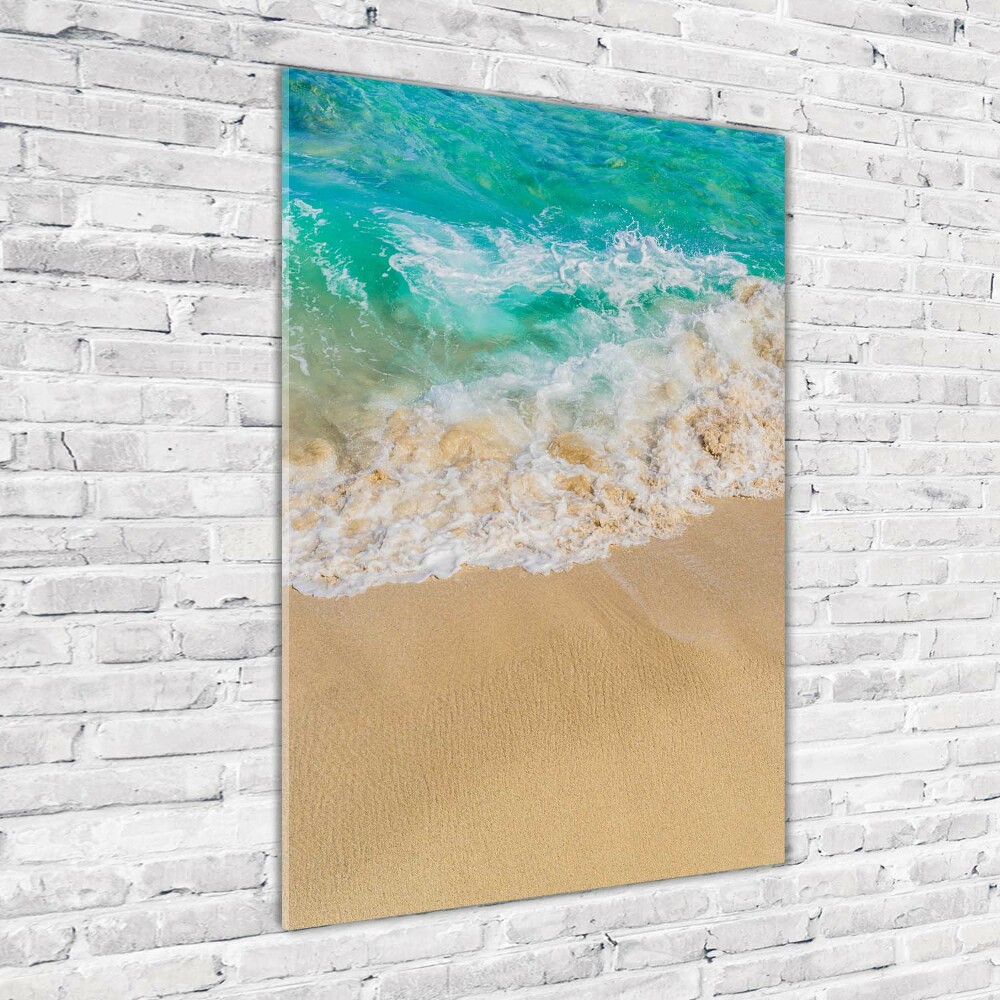 Obraz zdjęcie akryl pionowy Plaża i morze