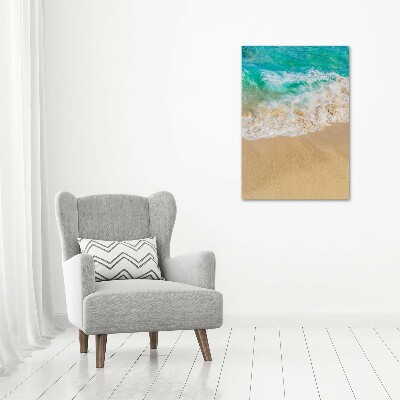 Obraz zdjęcie akryl pionowy Plaża i morze