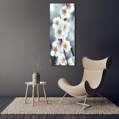 Obraz zdjęcie akryl pionowy Kwiaty wiśni
