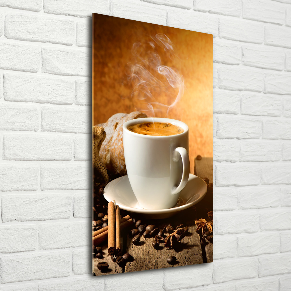 Obraz zdjęcie akryl pionowy Filiżanka kawy