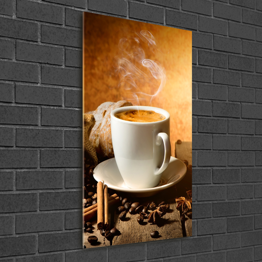 Obraz zdjęcie akryl pionowy Filiżanka kawy