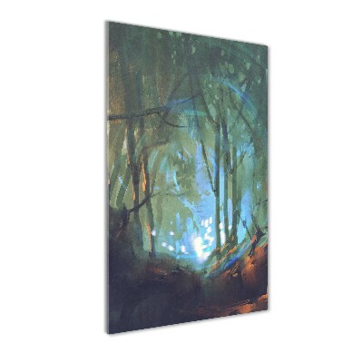 Obraz zdjęcie na ścianę akryl pionowy Mistyczny las