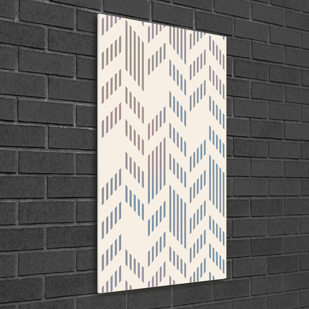Foto obraz na ścianę akryl pionowy Geometryczne tło