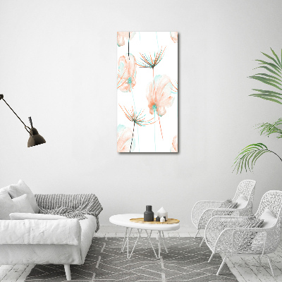 Foto obraz duży na scianę pleksi pionowy Polne kwiaty