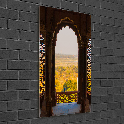 Foto obraz szkło akryl pionowy Fort Agra Indie
