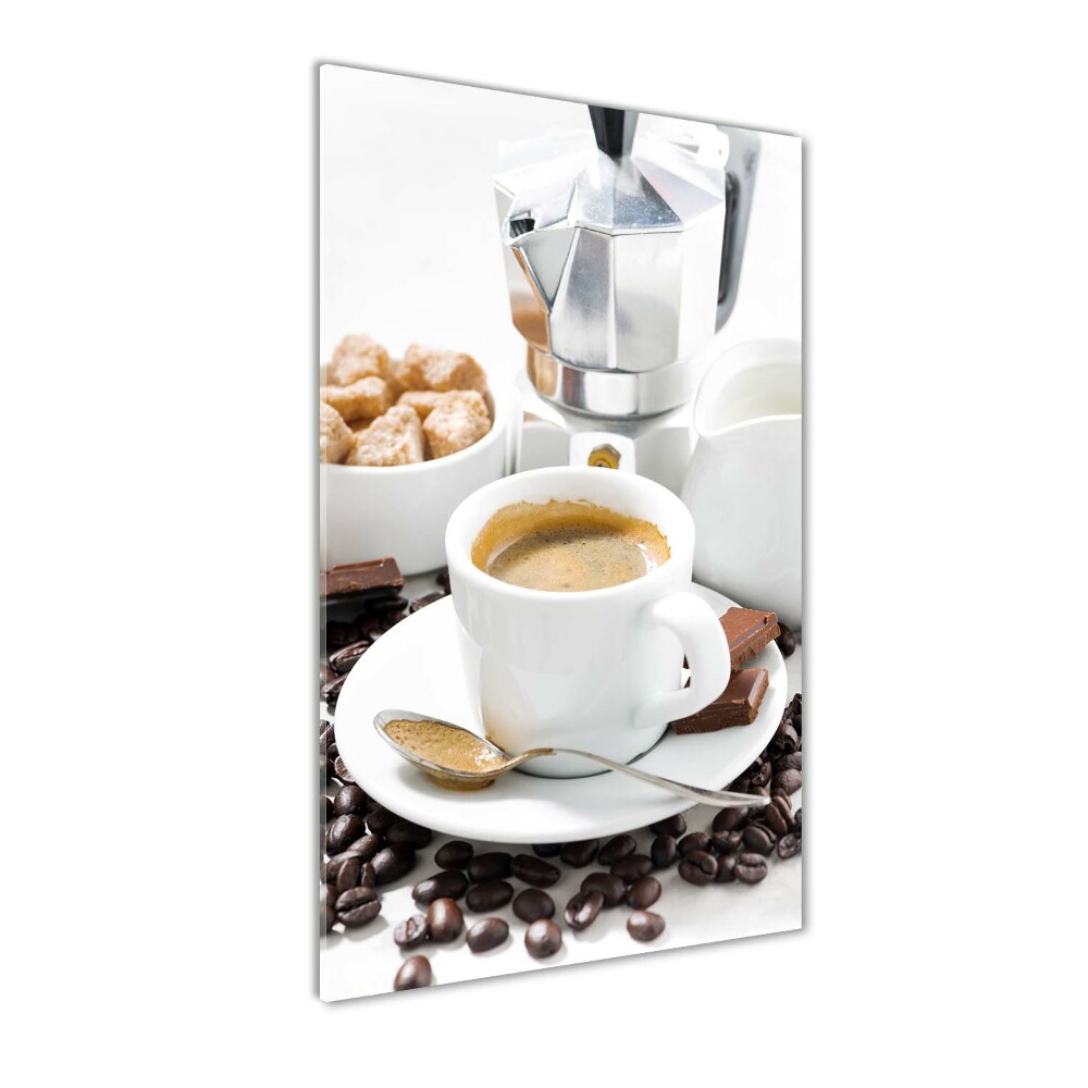 Obraz zdjęcie szkło akryl pionowy Filiżanka kawy