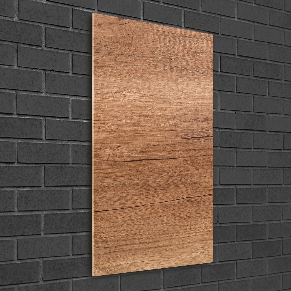 Foto obraz akryl pionowy Drewniane tło