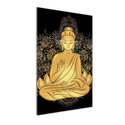 Obraz zdjęcie szkło akryl pionowy Budda i mandala