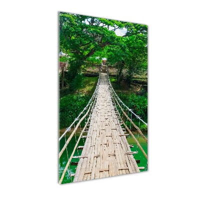 Obraz zdjęcie akryl pionowy Most wiszący
