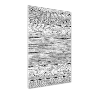 Foto obraz szkło akryl pionowy Drewniane tło