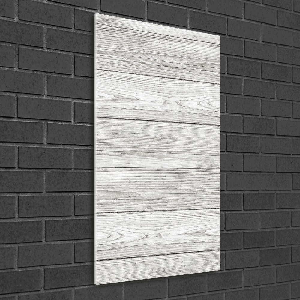 Foto obraz na ścianę akryl pionowy Drewniane tło
