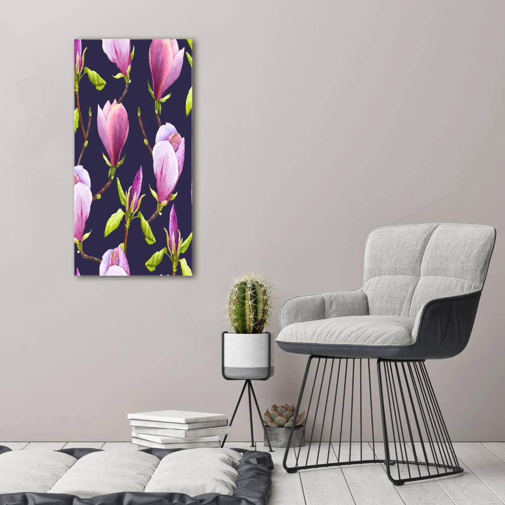 Obraz zdjęcie na ścianę akryl pionowy Magnolia
