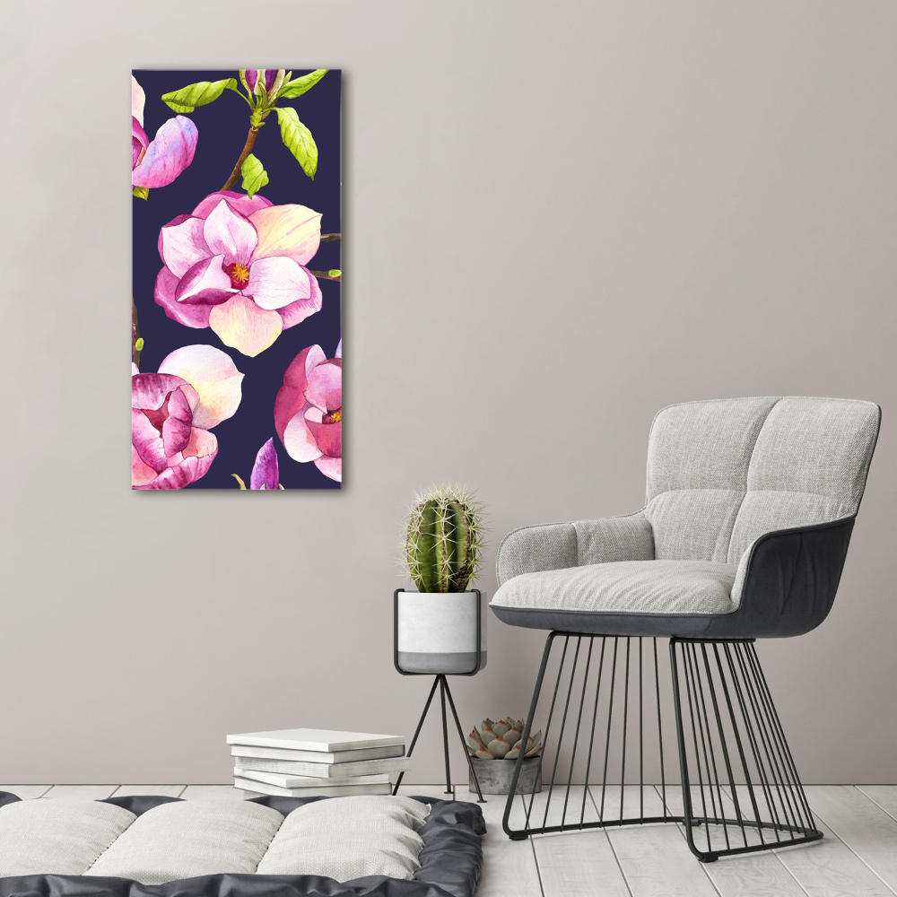 Obraz zdjęcie nowoczesny akrylowy pionowy Magnolia