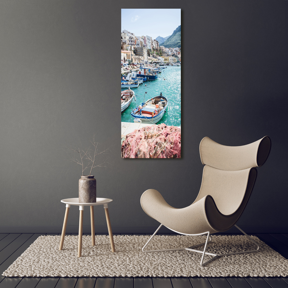 Foto obraz szkło akryl pionowy Sycylia