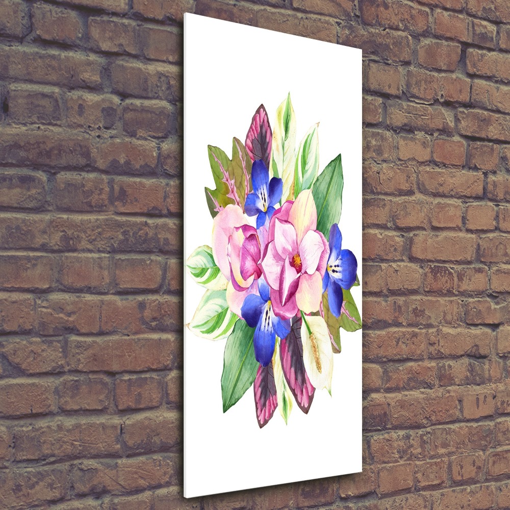 Obraz zdjęcie nowoczesny akrylowy pionowy Bukiet kwiatów