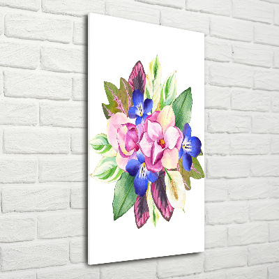Obraz zdjęcie nowoczesny akrylowy pionowy Bukiet kwiatów