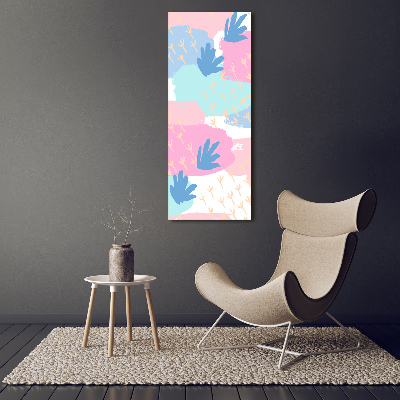 Obraz zdjęcie szkło akryl pionowy Kolorowe plamy