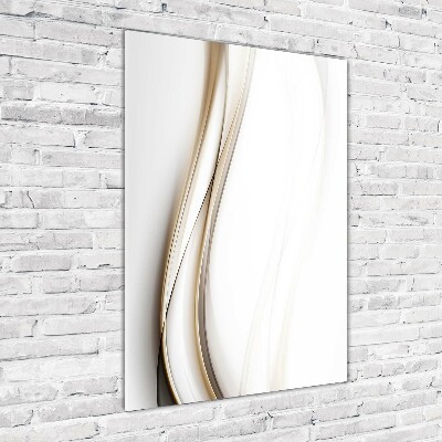 Foto obraz szkło akryl pionowy Abstrakcja fala