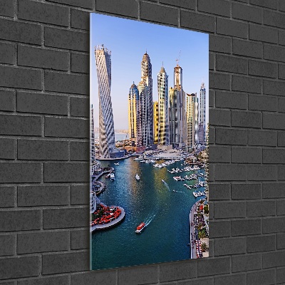 Foto obraz szkło akryl pionowy Zatoka Dubaj