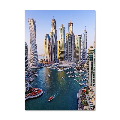Foto obraz szkło akryl pionowy Zatoka Dubaj