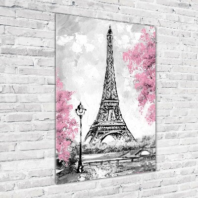 Foto obraz akryl pionowy Wieża Eiffla Paryż