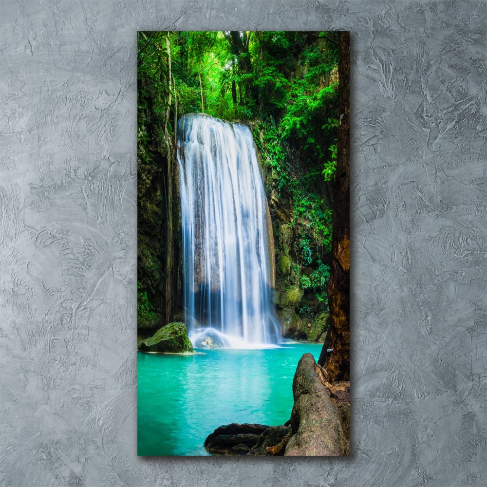 Obraz zdjęcie szkło akryl pionowy Wodospad