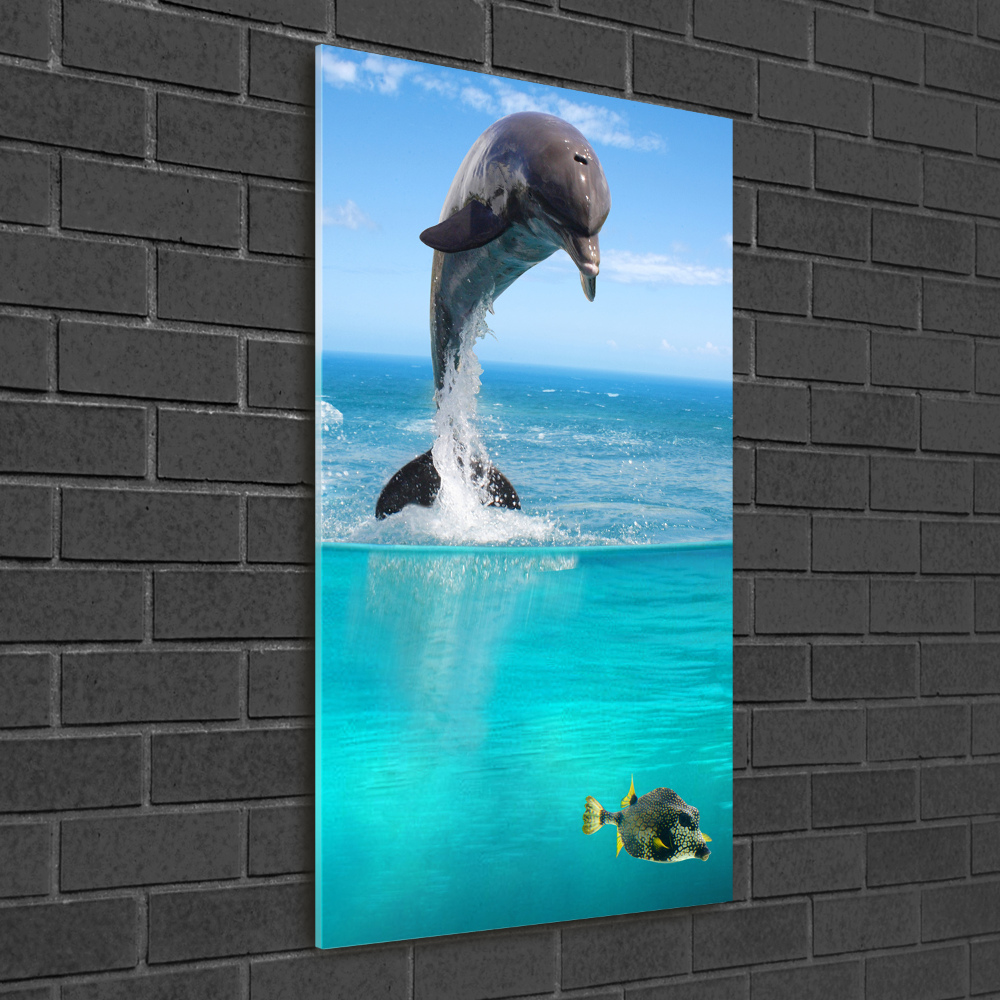 Foto obraz szkło akryl pionowy Podwodny świat