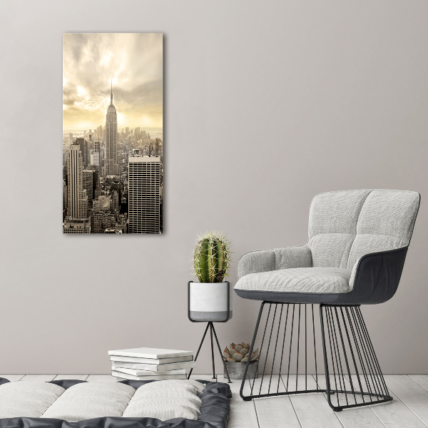 Foto obraz szkło akryl pionowy Manhattan Nowy Jork
