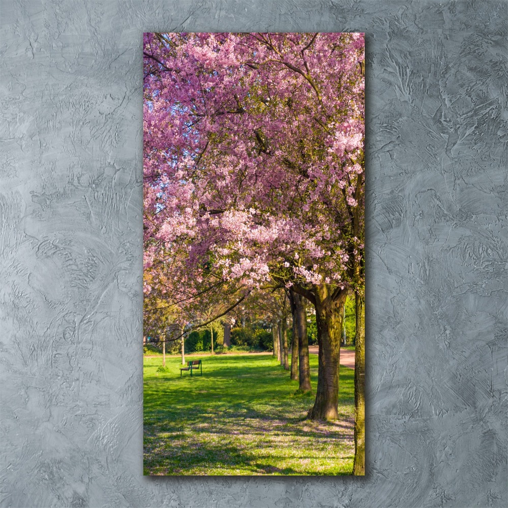 Obraz zdjęcie szkło akryl pionowy Drzewa wiśni