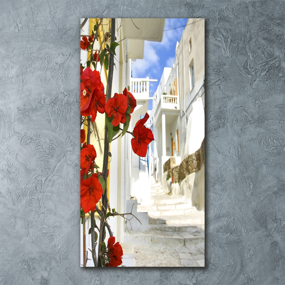 Foto obraz szkło akryl pionowy Mykonos Grecja