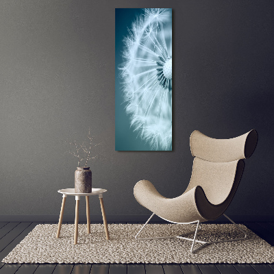 Obraz zdjęcie szkło akryl pionowy Dmuchawiec