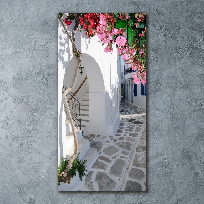 Foto obraz szkło akryl pionowy Grecka wioska