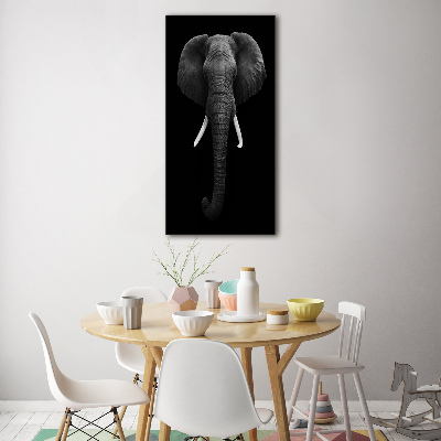 Foto obraz na ścianę akryl pionowy Słoń afrykański