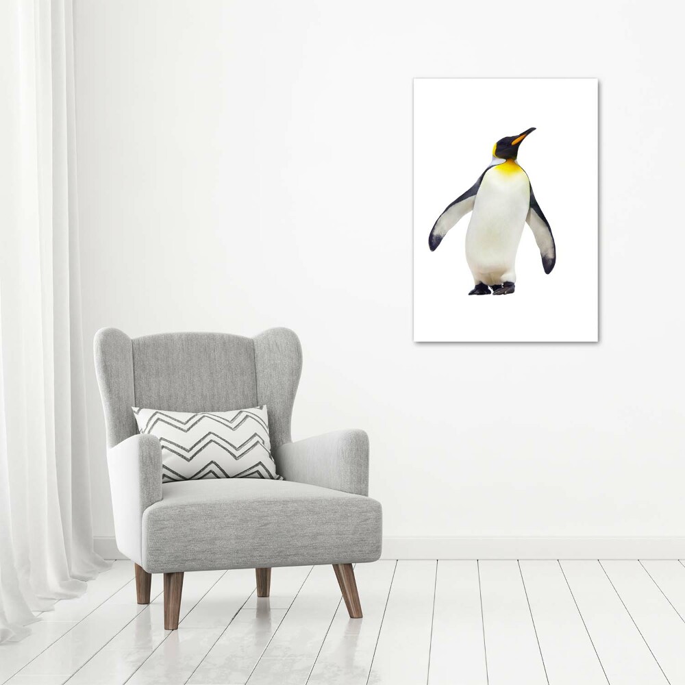 Foto obraz na ścianę akryl pionowy Pingwin