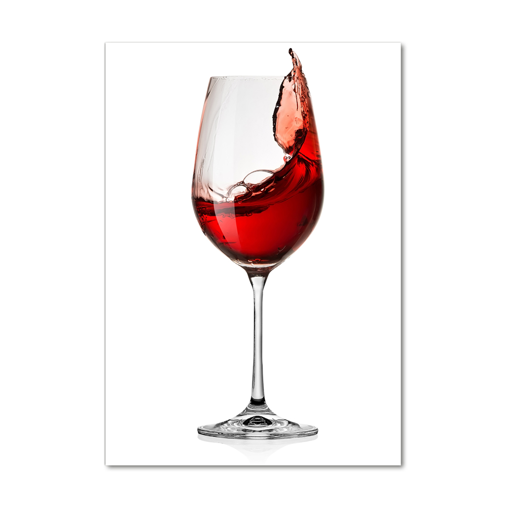 Obraz zdjęcie szkło akryl pionowy Czerwone wino