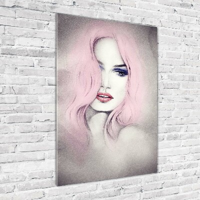 Obraz zdjęcie szkło akryl pionowy Abstrakcja kobieta