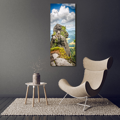 Foto obraz szkło akryl pionowy Szczeliniec Wielki