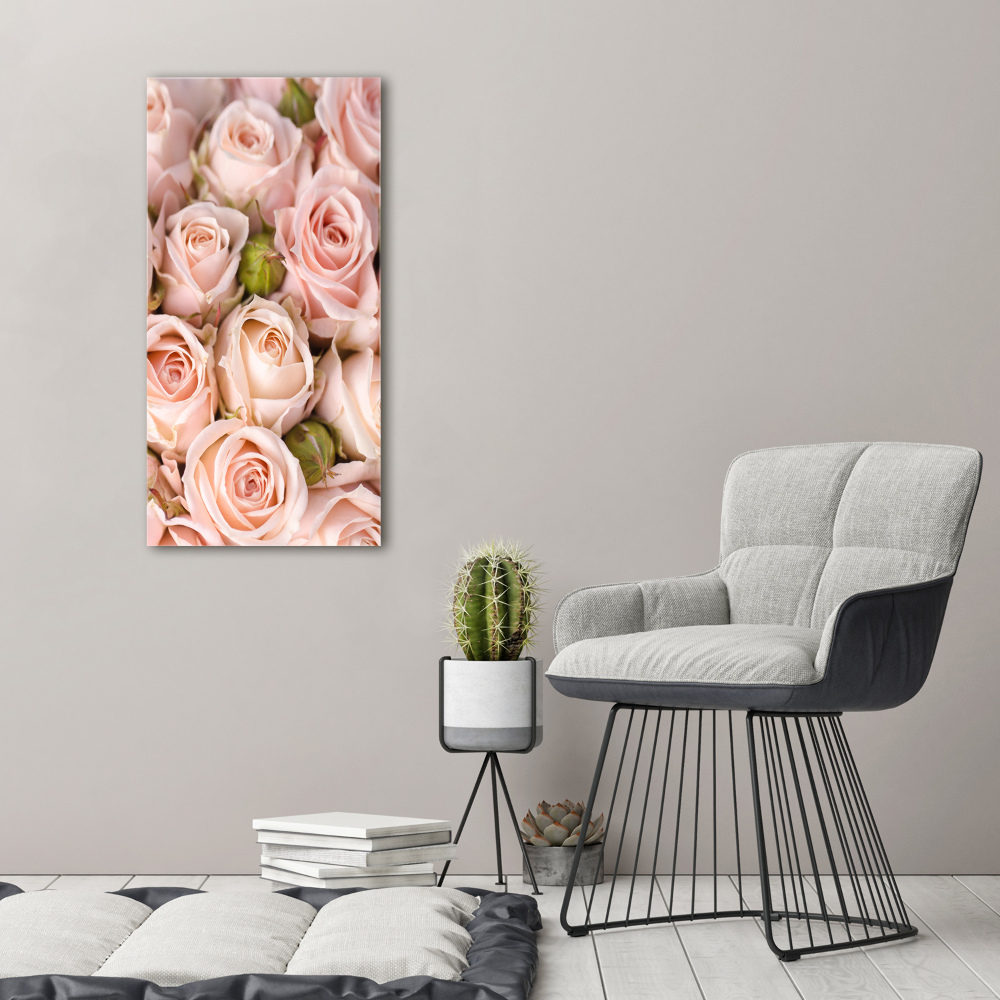 Obraz zdjęcie szkło akryl pionowy Bukiet róż