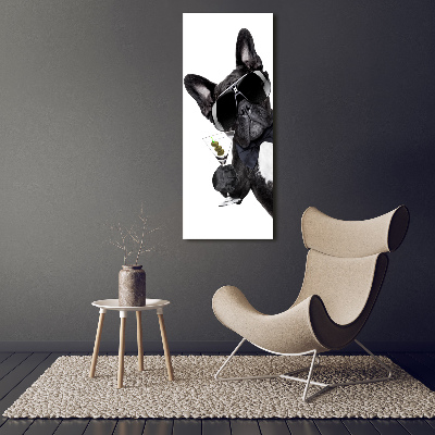 Foto obraz na scianę akrylowy pionowy Piez z martini