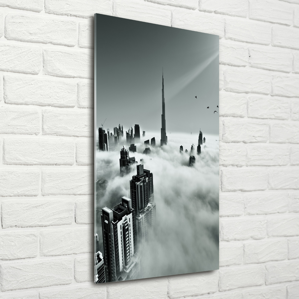 Foto obraz na ścianę akryl pionowy Drapacze chmur
