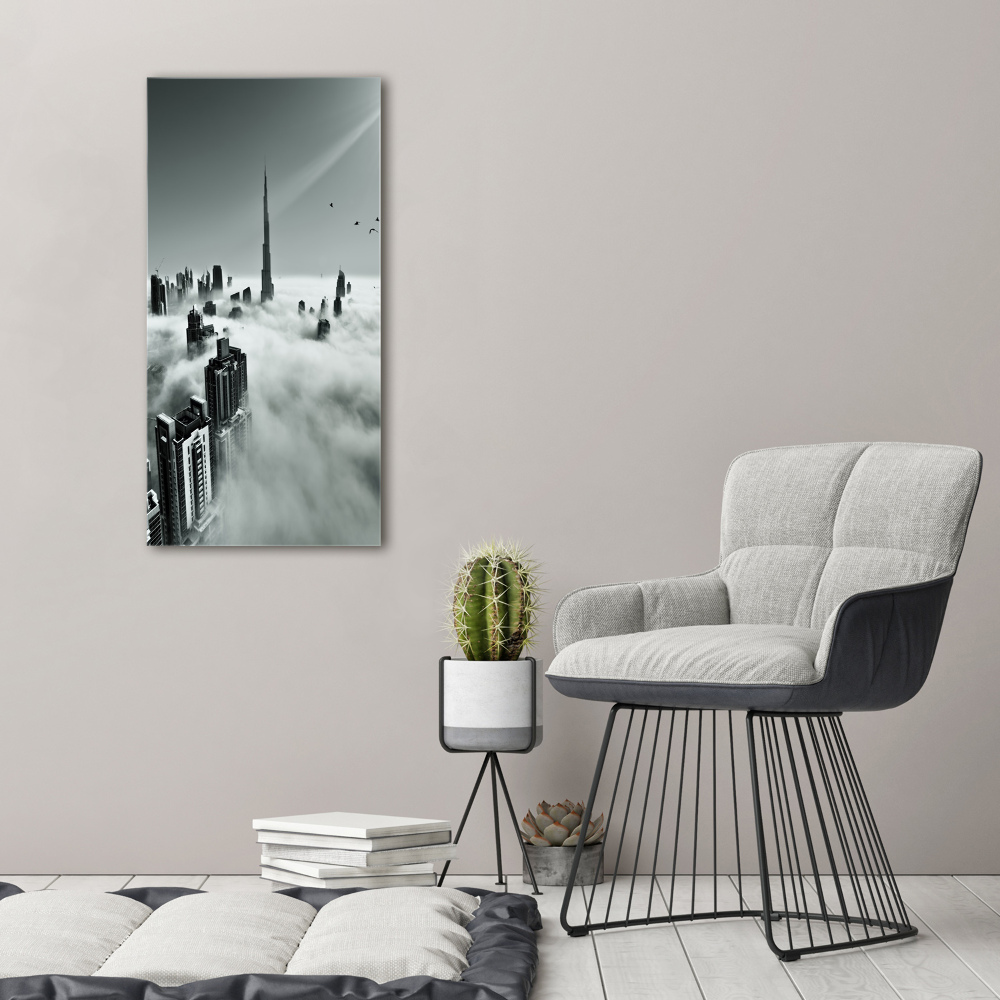 Foto obraz na ścianę akryl pionowy Drapacze chmur