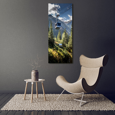 Foto obraz akryl pionowy Kolejka górska